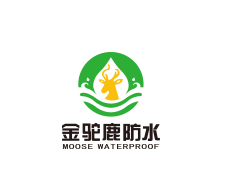 金驼鹿防水logo设计
